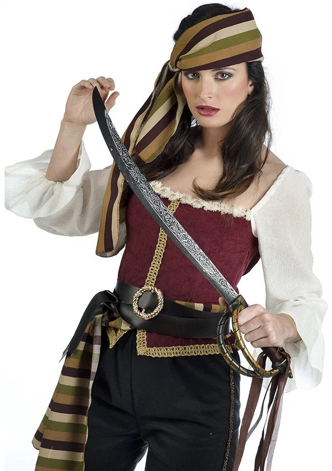 Disfraz de Pirata Bucanera con Pantalón Pirata Limit Sport